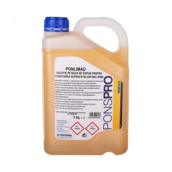 Detergent profesional pentru parchet si lambriuri Ponlimad Asevi 5l