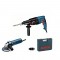 Pachet BOSCH Rotopercutor GBH 2-26 DFR cu Polizor GWS 850 CE