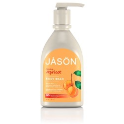 Gel de dus satinat, cu caise, 887ml, Jason