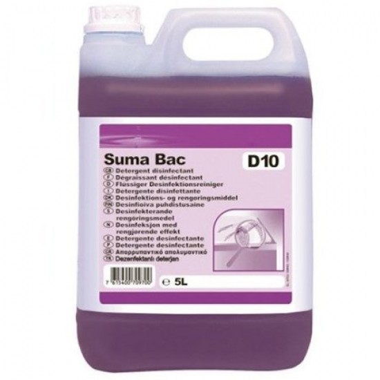 Detergent dezinfectant suprafete - Suma Bac D10