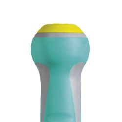 Coada aluminiu telescopica cu cap verde pentru mop