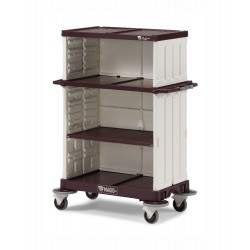 Cărucior de hotel cu serviciu DESCHIS, imprimat cu grafică MagicArt 25