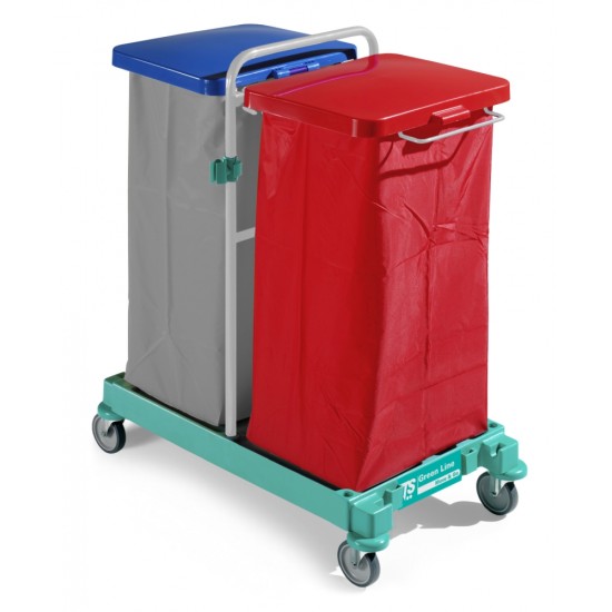 Carucior transport cu 2 compartimente Greeen 10