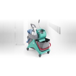 Carucior cu 2 galeti si storcator Nickita Tec