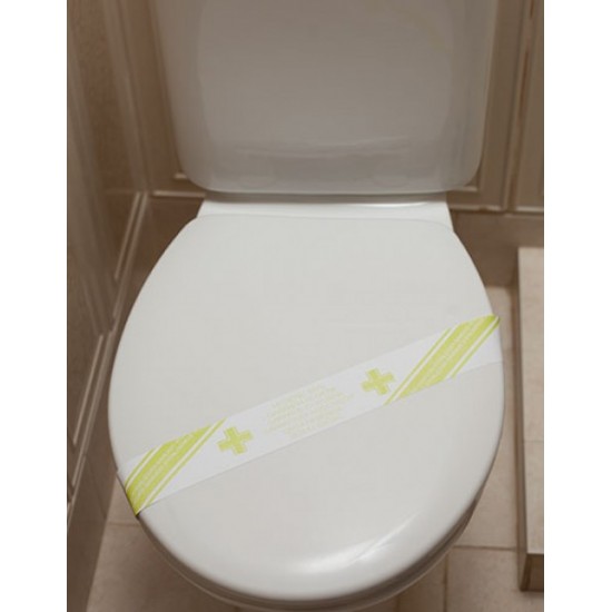 Banda dezinfectanta sigiliu WC pentru baie hotel Rola