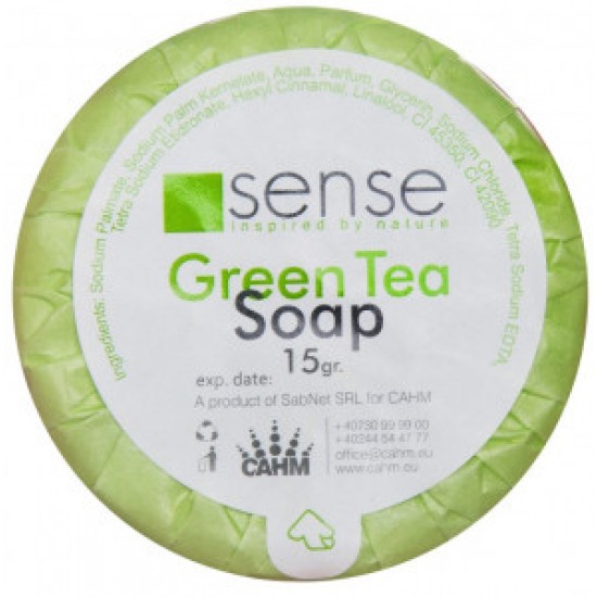 Sapun hotel premium 15gr Sense Green Tea