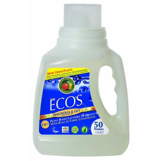 Detergent lichid de rufe superconcentrat - magnolie si lacramioare, Earth Friendly Products-Bio