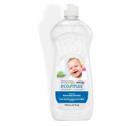 Solutie spalat vase si biberoane, cu aloe vera, pentru bebelusi, Ecomax, 740 ml ECO
