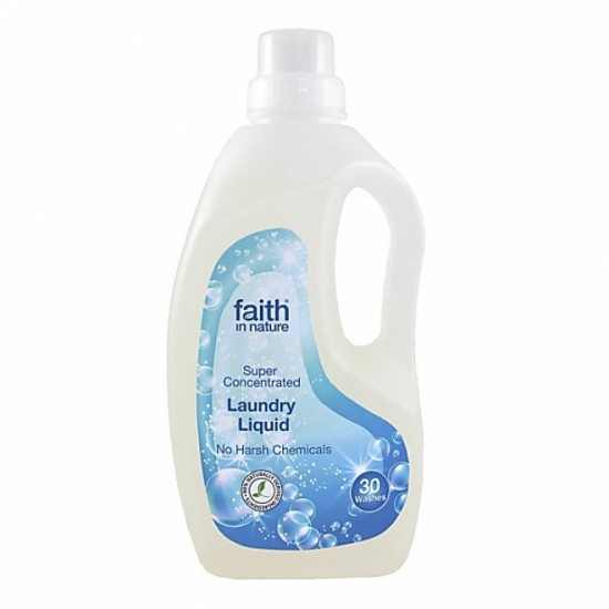 Detergent rufe concentrat, Faith in Nature, 30 spalari