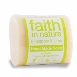 Sapun solid cu ananas si lime, Faith in Nature, 100 g