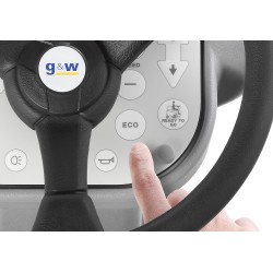 Masina pentru spalat si aspirat pardoseli Ghibli RACER R 85 FD 65 BC