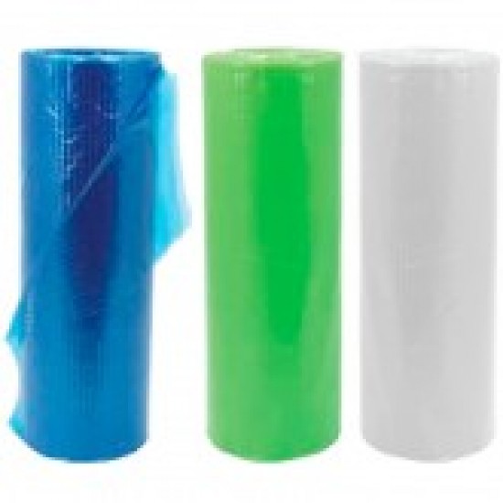 Bavete stomatologice polietilena cu legaturi 200bucati 53*80cm albastru,verde,alb 1 Rola