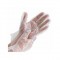 Manusi plastic HDPE transparente S,M,L, 100Buc