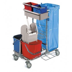 Carucior profesional de curatenie modular