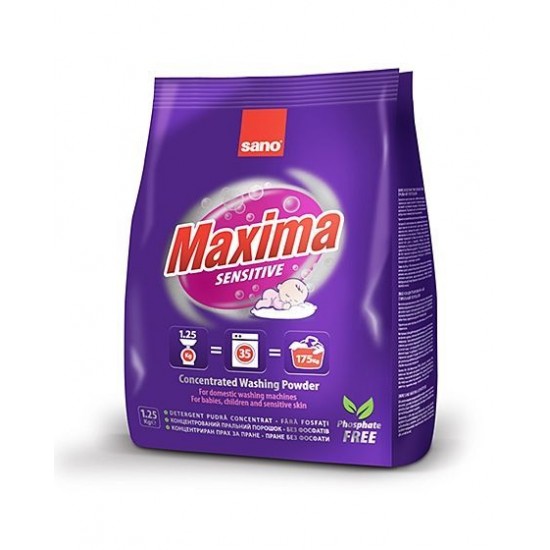 Detergent rufe pudra Sano Maxima Sensitive 